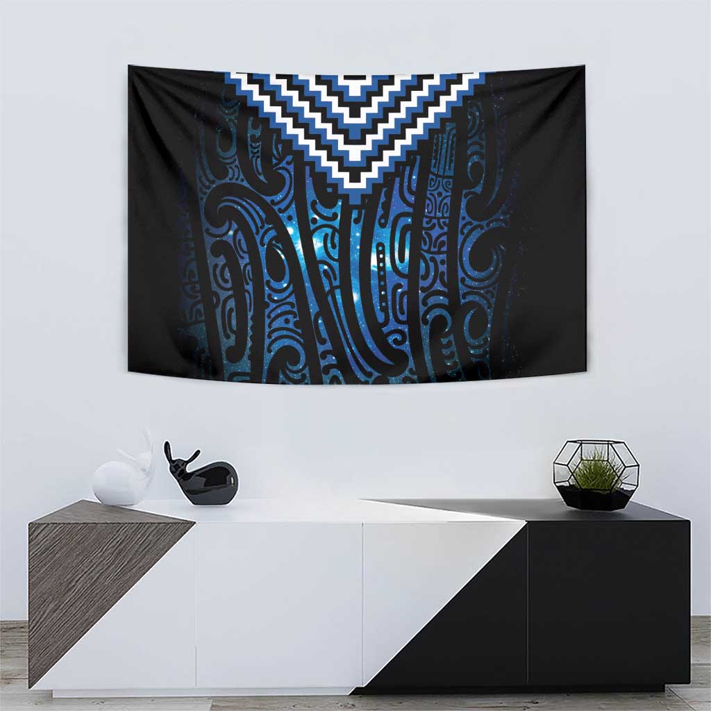 New Zealand Matariki Tapestry Galaxy Poutama Motifs