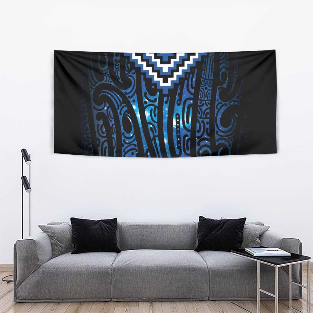 New Zealand Matariki Tapestry Galaxy Poutama Motifs