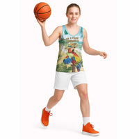 Aloha Hawaii It's 5 o'clock Somewhere Basketball Jersey LT7 - Polynesian Pride