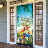 Aloha Hawaii It's 5 o'clock Somewhere Door Cover - Polynesian Pride