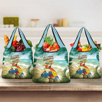 Aloha Hawaii It's 5 o'clock Somewhere Grocery Bag - Polynesian Pride