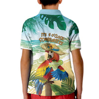 Aloha Hawaii It's 5 o'clock Somewhere Kid Polo Shirt - Polynesian Pride