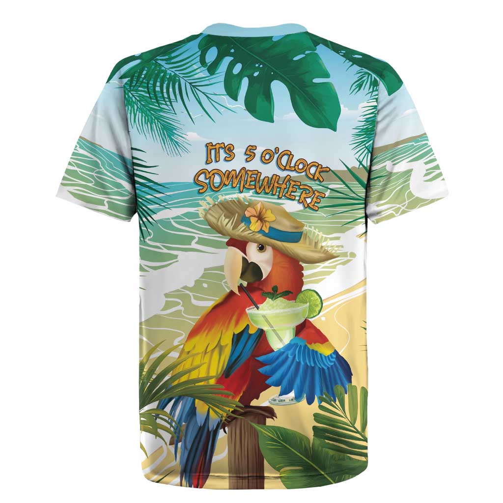 Aloha Hawaii It's 5 o'clock Somewhere Rugby Jersey - Polynesian Pride