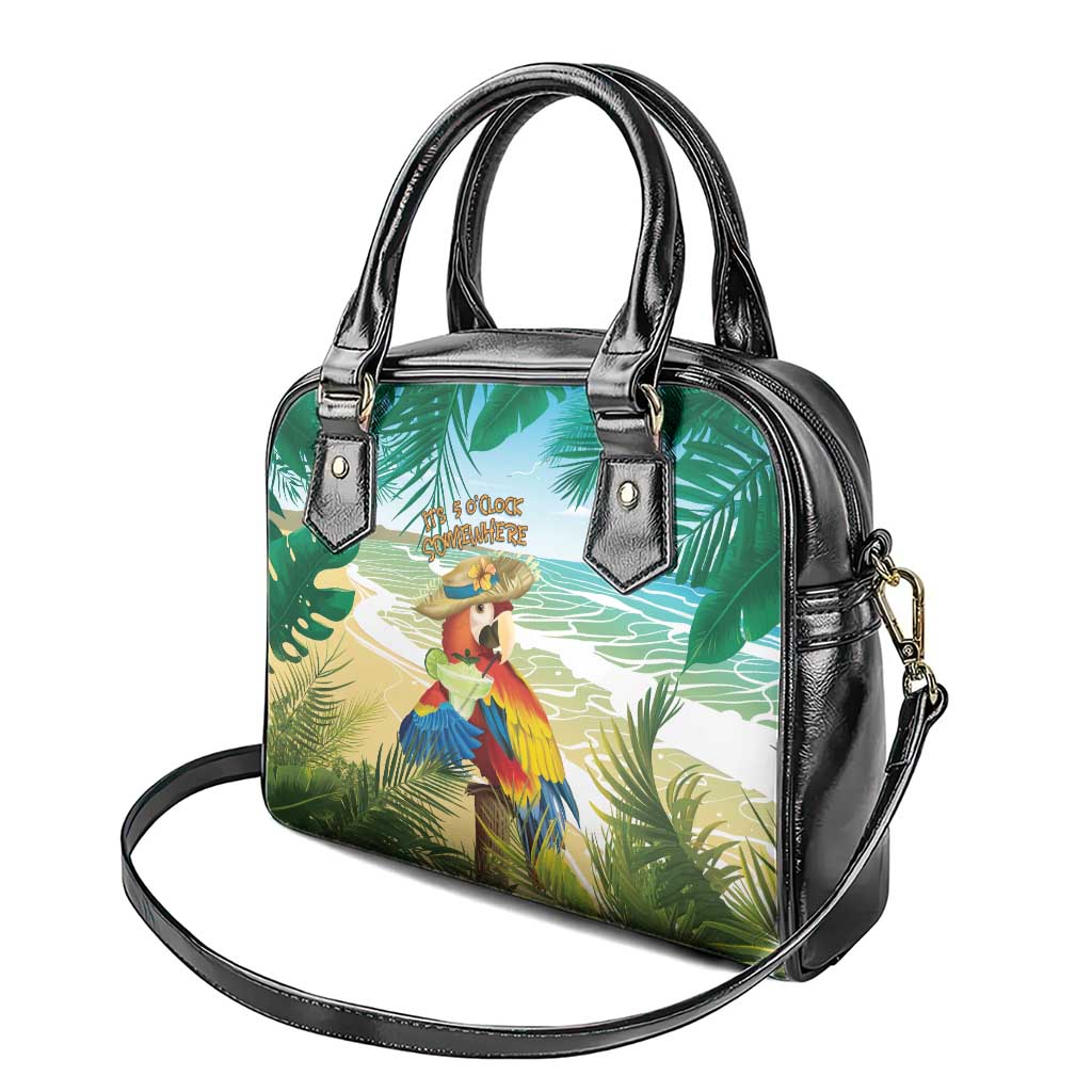 Aloha Hawaii It's 5 o'clock Somewhere Shoulder Handbag - Polynesian Pride