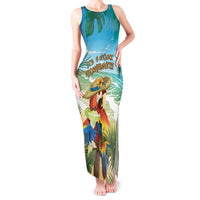 Aloha Hawaii It's 5 o'clock Somewhere Tank Maxi Dress - Polynesian Pride