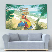 Aloha Hawaii It's 5 o'clock Somewhere Tapestry - Polynesian Pride