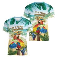 Aloha Hawaii It's 5 o'clock Somewhere Women V-Neck T-Shirt - Polynesian Pride