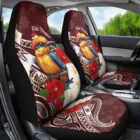 Felis Pasgua Guam Car Seat Cover Christmas Sihek Kingfisher with Guasali