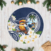 Hafa Adai Guam Tree Skirt Sihek Guam Kingfisher with Guasali