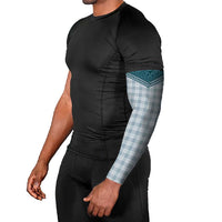 Aloha Hawaii Cowboys Paniolo Arm Sleeves Teal Palaka - Polynesian Pride