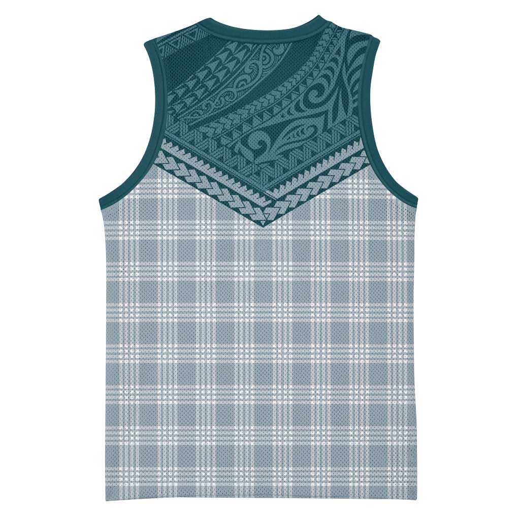 Aloha Hawaii Cowboys Paniolo Basketball Jersey Teal Palaka - Polynesian Pride