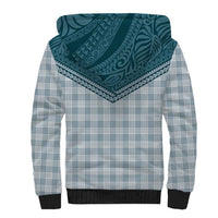 Aloha Hawaii Cowboys Paniolo Sherpa Hoodie Teal Palaka - Polynesian Pride