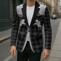 Aloha Hawaii Cowboys Paniolo Blazer Black Palaka - Polynesian Pride