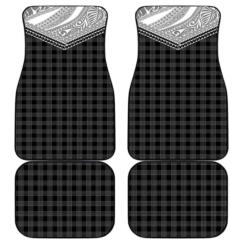 Aloha Hawaii Cowboys Paniolo Car Mats Black Palaka - Polynesian Pride