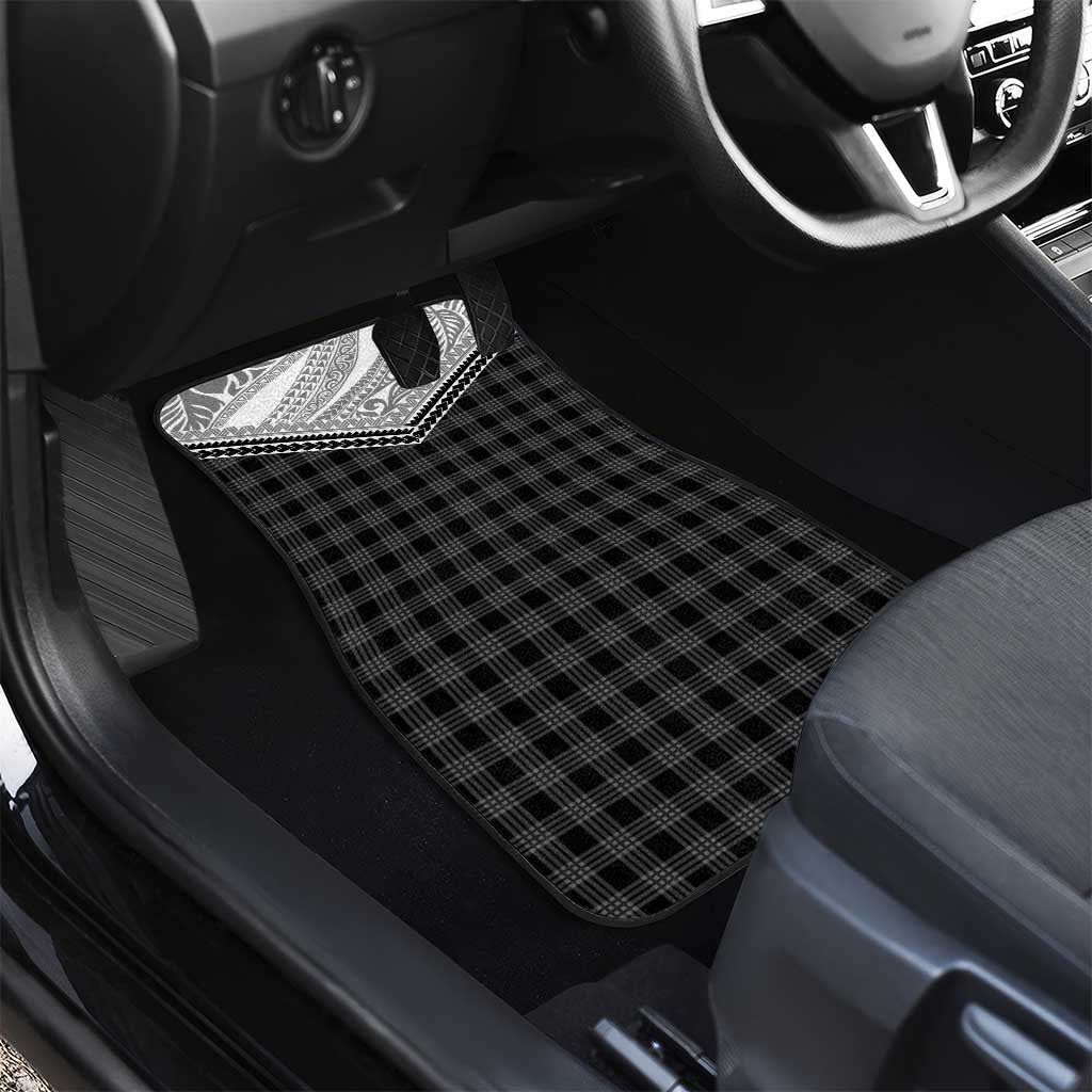 Aloha Hawaii Cowboys Paniolo Car Mats Black Palaka - Polynesian Pride