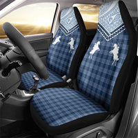 Aloha Hawaii Cowboys Paniolo Car Seat Cover Navy Blue Palaka - Polynesian Pride