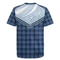 Aloha Hawaii Cowboys Paniolo Rugby Jersey Navy Blue Palaka - Polynesian Pride