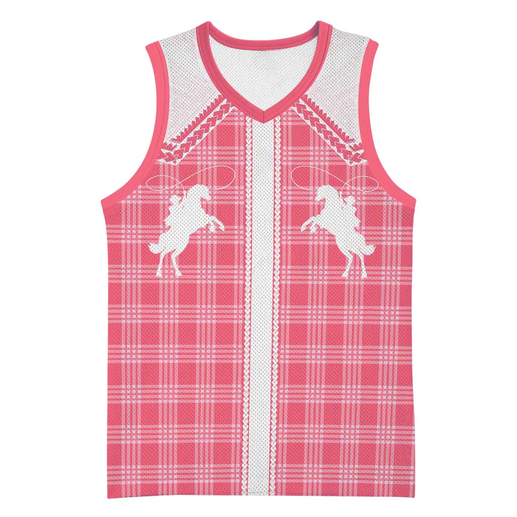 Aloha Hawaii Cowboys Paniolo Basketball Jersey Rose Palaka - Polynesian Pride