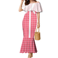 Aloha Hawaii Cowboys Paniolo Family Matching Mermaid Dress and Hawaiian Shirt Rose Palaka - Polynesian Pride