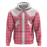 Aloha Hawaii Cowboys Paniolo Hoodie Rose Palaka LT7 Pullover Hoodie Pink - Polynesian Pride