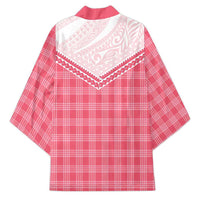 Aloha Hawaii Cowboys Paniolo Kimono Rose Palaka - Polynesian Pride