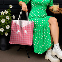 Aloha Hawaii Cowboys Paniolo Tote Bag Rose Palaka - Polynesian Pride