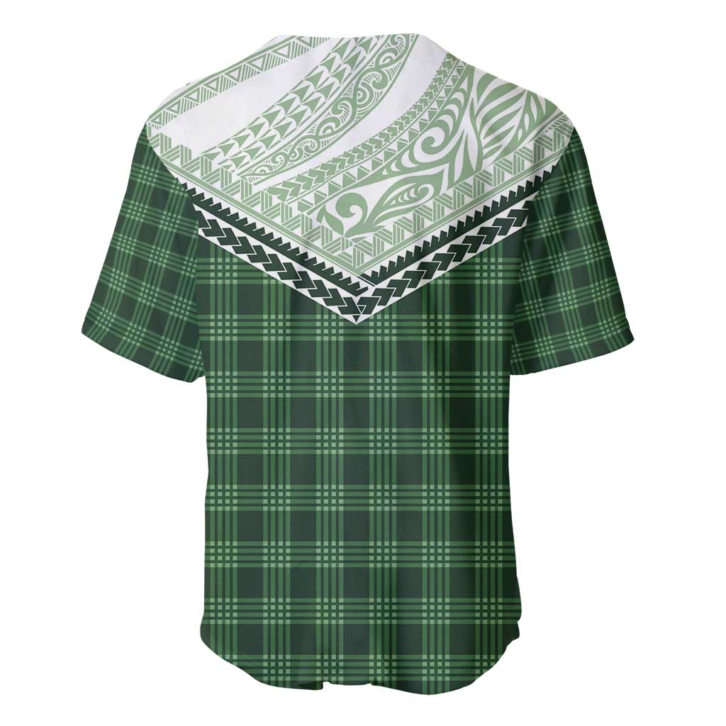 Aloha Hawaii Cowboys Paniolo Baseball Jersey Forest Green Palaka - Polynesian Pride