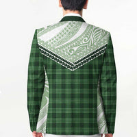Aloha Hawaii Cowboys Paniolo Blazer Forest Green Palaka - Polynesian Pride