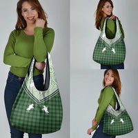 Aloha Hawaii Cowboys Paniolo Grocery Bag Forest Green Palaka - Polynesian Pride