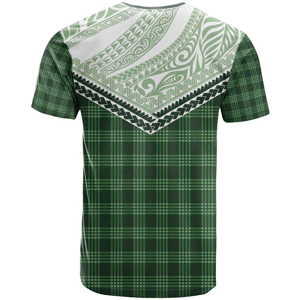 Aloha Hawaii Cowboys Paniolo T Shirt Forest Green Palaka - Polynesian Pride