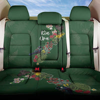 Kia Ora New Zealand Floral Back Car Seat Cover Sage Green - Polynesian Pride