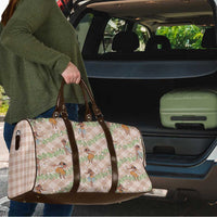 Beige Palaka Hula Girls Seamless Hawaii Aloha Travel Bag LT7 - Polynesian Pride