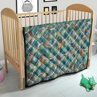 Teal Palaka Hula Girls Seamless Hawaii Aloha Quilt - Polynesian Pride