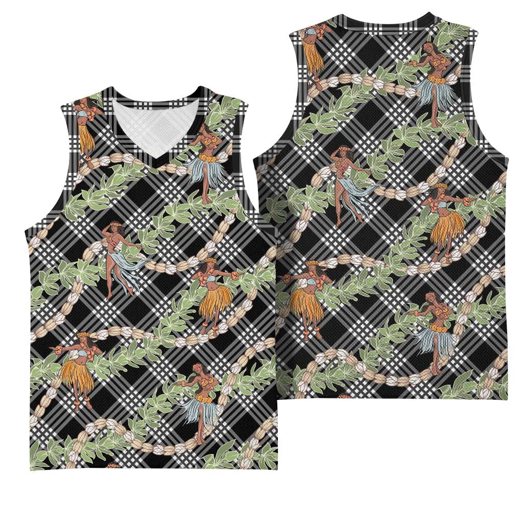 Sable Palaka Hula Girls Seamless Hawaii Aloha Basketball Jersey LT7 - Polynesian Pride
