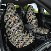 Sable Palaka Hula Girls Seamless Hawaii Aloha Car Seat Cover LT7 One Size Black - Polynesian Pride