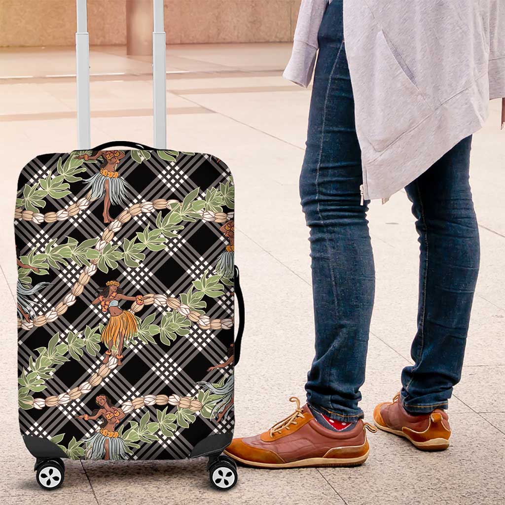 Sable Palaka Hula Girls Seamless Hawaii Aloha Luggage Cover - Polynesian Pride