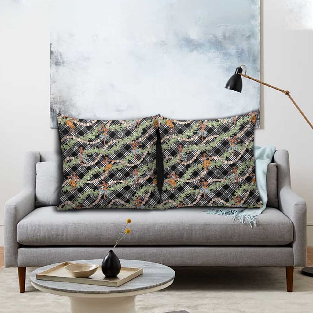 Sable Palaka Hula Girls Seamless Hawaii Aloha Pillow Cover - Polynesian Pride