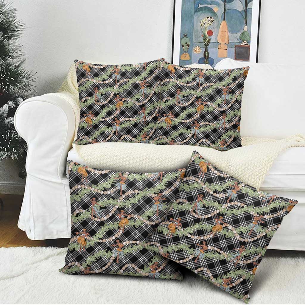Sable Palaka Hula Girls Seamless Hawaii Aloha Pillow Cover - Polynesian Pride