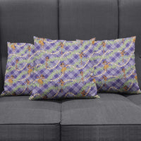 Lavender Palaka Hula Girls Seamless Hawaii Aloha Pillow Cover - Polynesian Pride