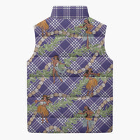 Lavender Palaka Hula Girls Seamless Hawaii Aloha Sleeveless Puffer Jacket LT7 - Polynesian Pride