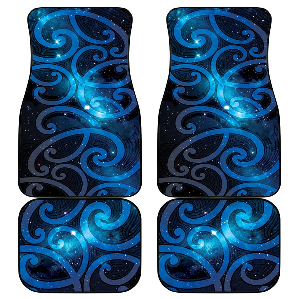 New Zealand Maori Matariki Car Mats Galaxy Kowhaiwhai