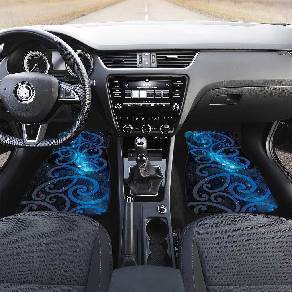 New Zealand Maori Matariki Car Mats Galaxy Kowhaiwhai