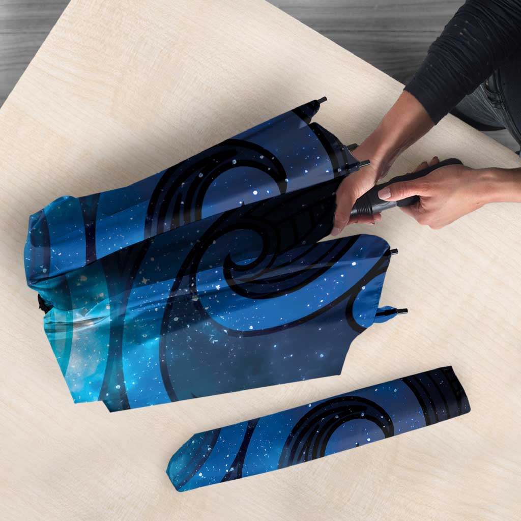 New Zealand Maori Matariki Umbrella Galaxy Kowhaiwhai