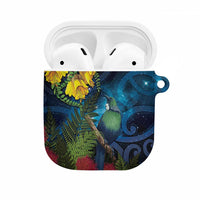 Tui Bird New Zealand Starry Sky AirPods Case Maori Koru LT7 Galaxy - Polynesian Pride