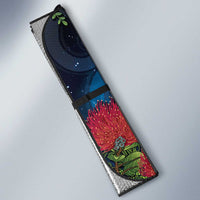 Tui Bird New Zealand Starry Sky Auto Sun Shade Maori Koru LT7 - Polynesian Pride