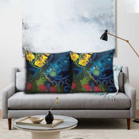 Tui Bird New Zealand Starry Sky Pillow Cover Maori Koru LT7 - Polynesian Pride
