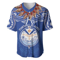 Yokwe Marshall Islands Personalized Baseball Jersey Jemenei Day - Seashell Necklace