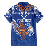 Yokwe Marshall Islands Personalized Family Matching Tank Maxi Dress and Hawaiian Shirt Jemenei Day - Seashell Necklace