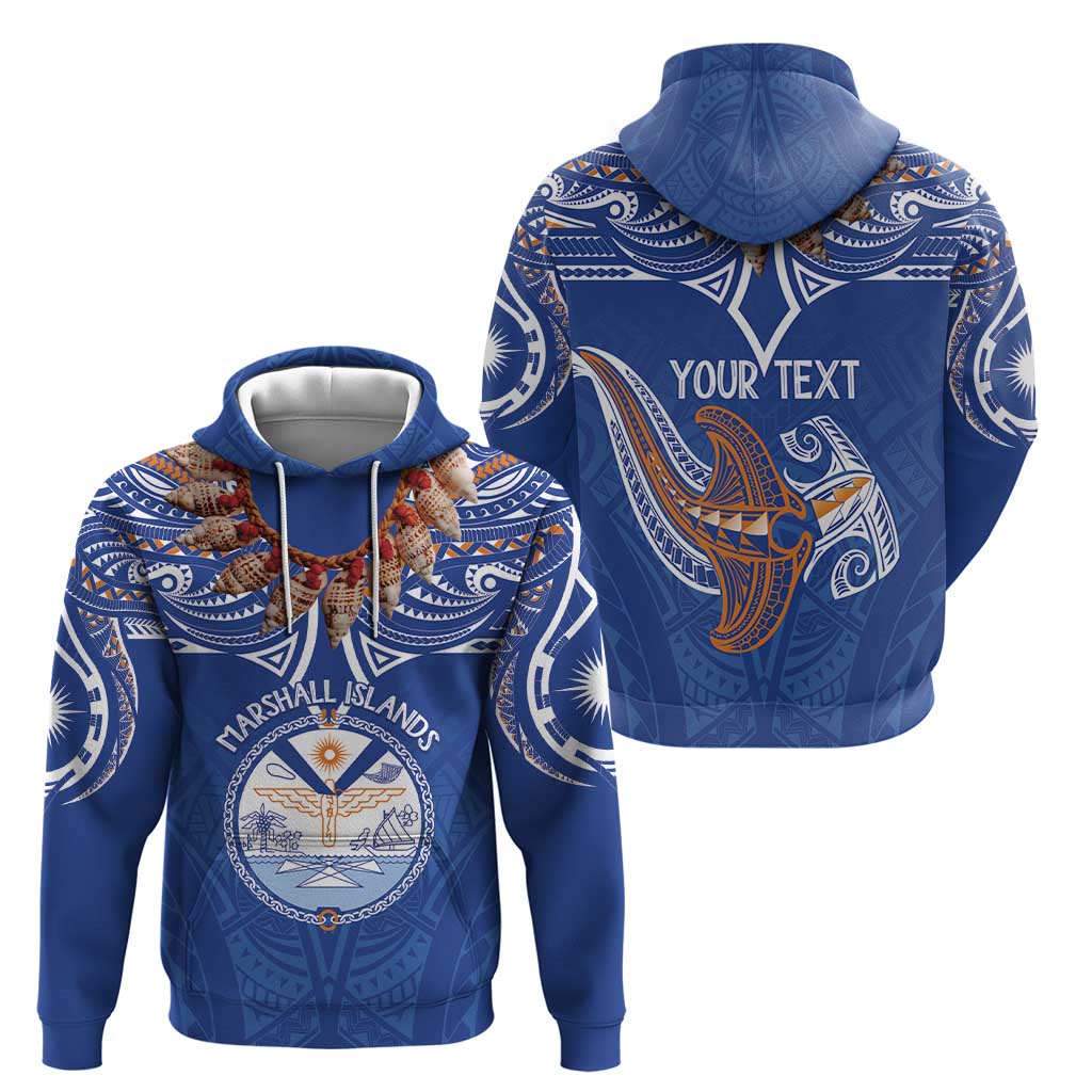 Yokwe Marshall Islands Personalized Hoodie Jemenei Day - Seashell Necklace