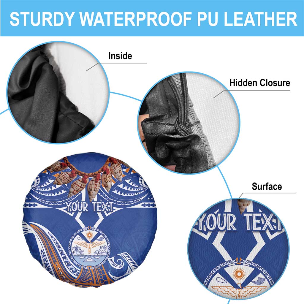 Yokwe Marshall Islands Personalized Spare Tire Cover Jemenei Day - Seashell Necklace